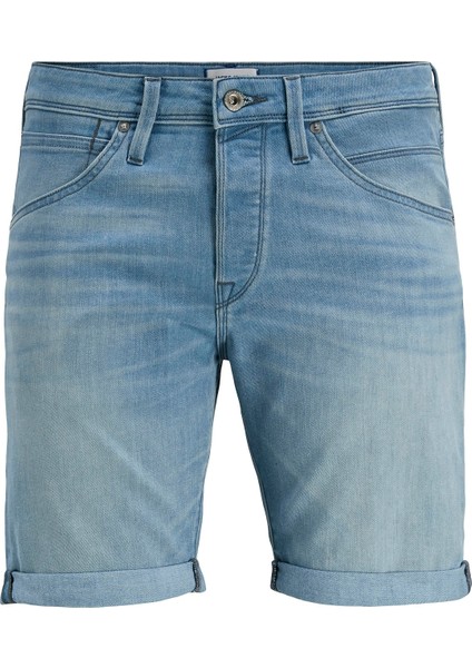 Jack Jones Erkek Likralı Kot Şort 12269608