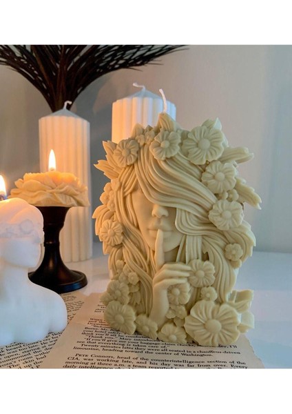 Kahve Renkli Dekoratif Silvana Mum, Sıcak ve Şık Atmosfer Için Mükemmel Tercih fiyatları