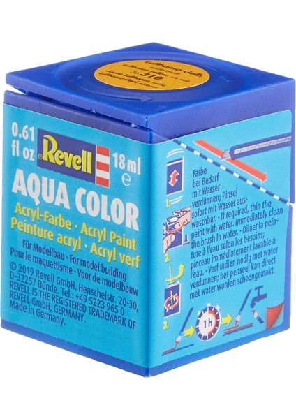 Aqua Color Yarı Parlak Sarı 18ML-36310 fiyatları