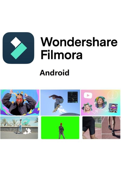 Filmora AI Video Editor Android - 1 Android Ömür Boyu Dijital Kod