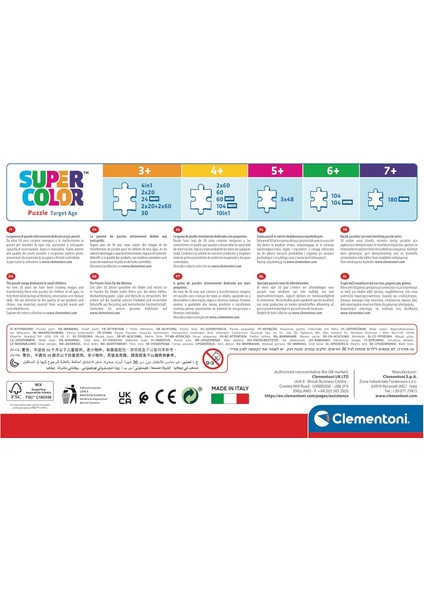 Clementonı 2X60 El. Super Kolor Life At Sea [puzzle]