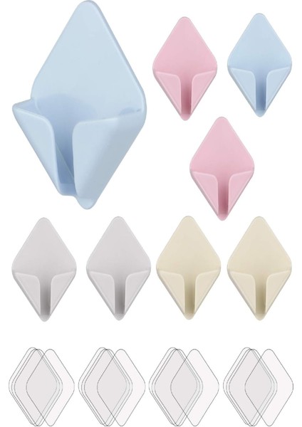 Silikon Fiş ve Kablo Tutucu – Kendinden Yapışkanlı, Ikili Set, Çok Amaçlı, Üçgen Tasarım Organizer fiyatları