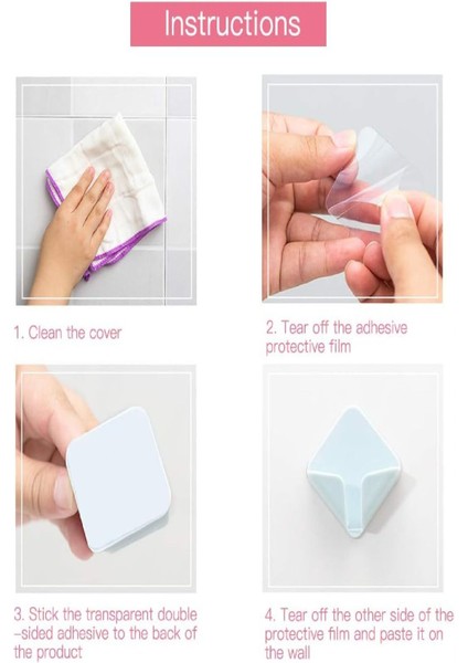 Silikon Fiş ve Kablo Tutucu – Kendinden Yapışkanlı, Ikili Set, Çok Amaçlı, Üçgen Tasarım Organizer fırsatları