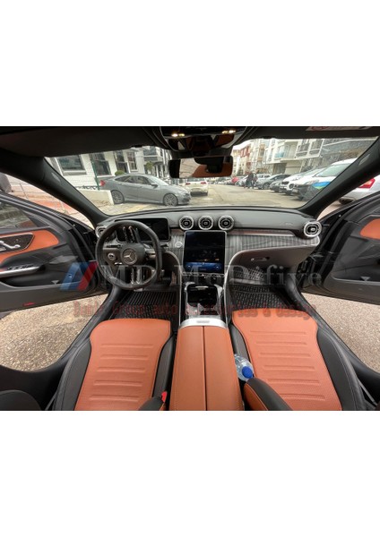 Mercedes C Serisi W206 Kasa (2021 ve Üzeri) Için 3D Havuzlu Paspas