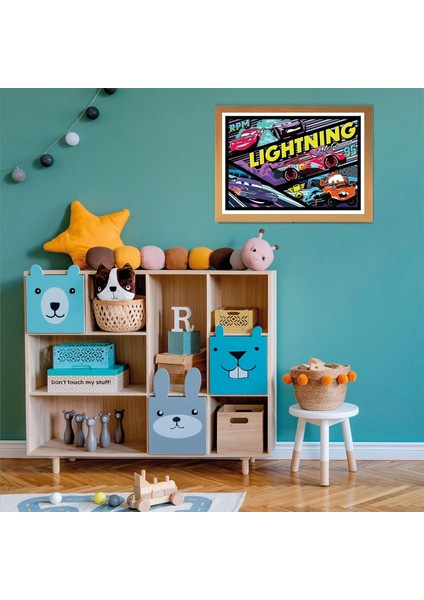 104 Parça Glowing Lights Puzzle Cars indirimleri
