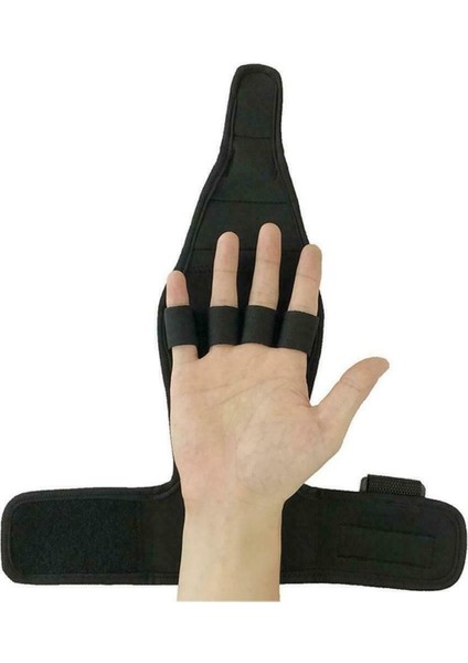 El ve parmak destek seti, 2 parça sabit tutucu ateli, standart beden, yön