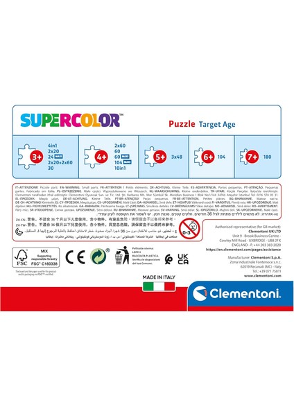 Clementonı 30 El. Super Kolor Paw Patrol 20275 [puzzle] modelleri