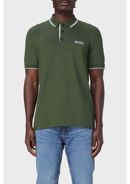 Pamuklu Regular Fit Düğmeli Polo T Shirt Erkek Polo Yaka T Shirt 50469102 355