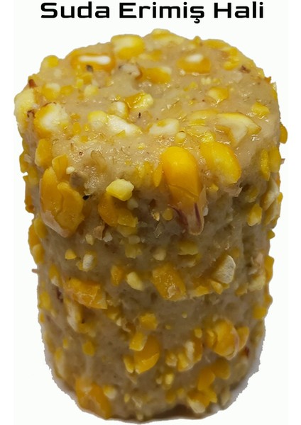 Sazan Balık Avı Delikli Silindir Karışık Küspe 100 gr (20 Adet)