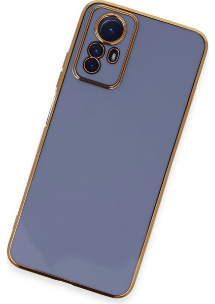 Xiaomi Redmi Note 12S Kılıf Volet Silikon - Mavi Drstr