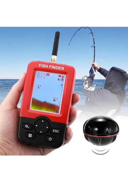 Sonar Balık Bulucu Yemleme Botlarına Uyumlu Balık Gösterme