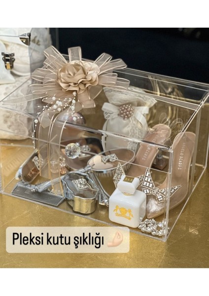 Şeffaf Pleksi Bohça Kolisi ,kutusu 40X30X22 cm fiyatları