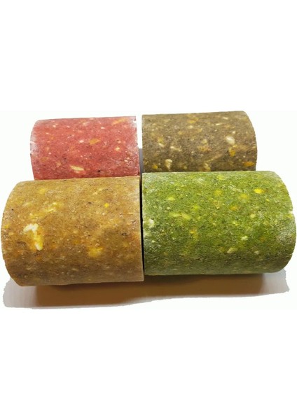 Sazan Balık Avı Delikli Silindir Karışık Küspe 100 gr (20 Adet) fiyatları