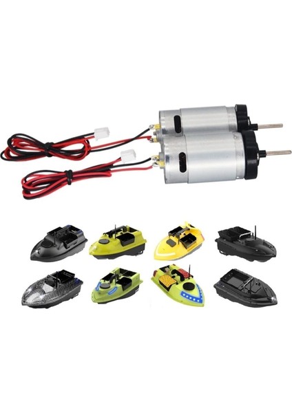 Sazan Yemleme (Tekne ve Botu)Motor 7.4V 8.4V Su Geçirme Motoru