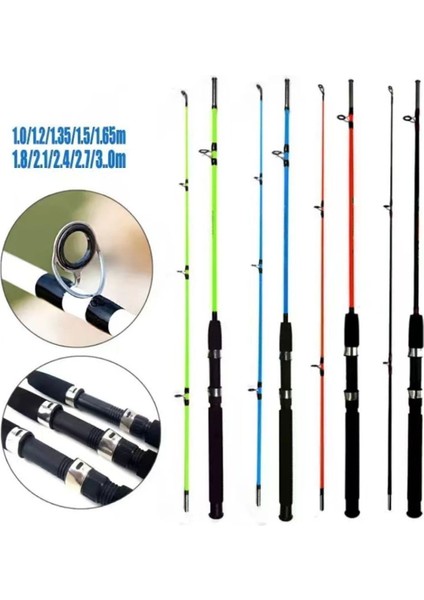 Crocodille 1,80 Metre Tekne Kamışı 100-250 gr Atarlı modelleri