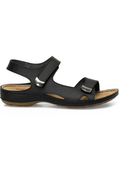166965.Z5FX Siyah Kadın Düz Sandalet