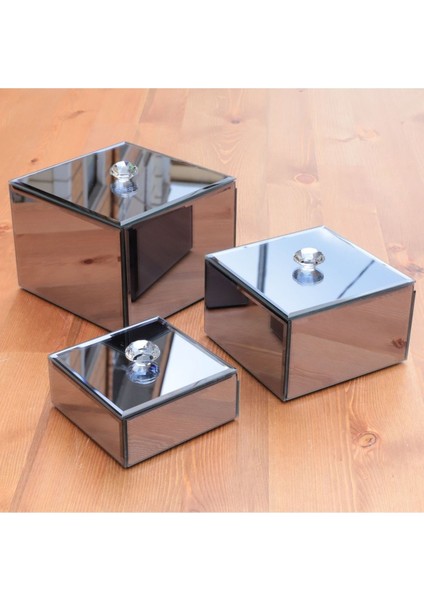 3’lü Takı Kutusu Gümüş Renkli, Şık ve Kullanışlı Tasarım modelleri