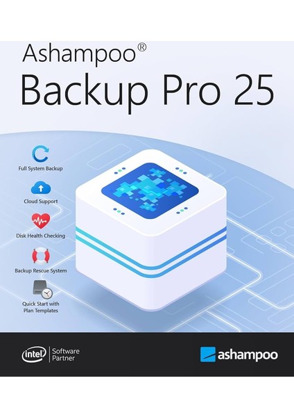 Backup Pro 25 - 1 PC Ömür Boyu Dijital Kod