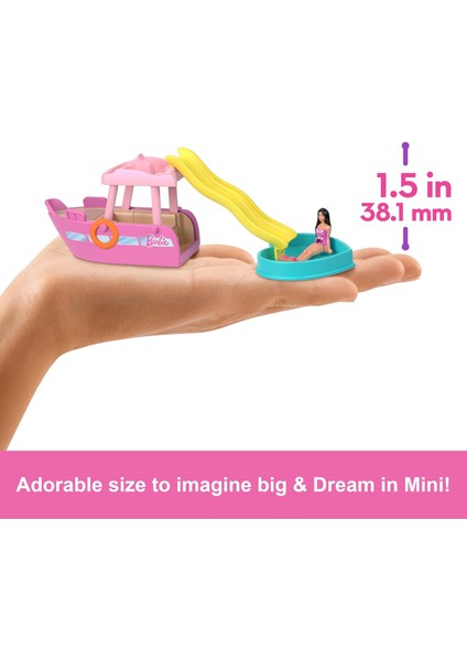 HYF41 | Mini Barbieland Dreamboat indirimleri