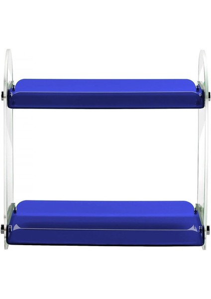 Şeffaf ve Mavi Iki Katlı Çok Amaçlı Düzenleyici, Pratik ve Şık Depolama Çözümü fiyatları