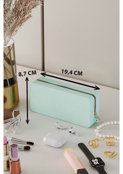 Yeşil Bahar Makyaj ve Kozmetik Düzenleyici Taşıma Çantası fiyatları