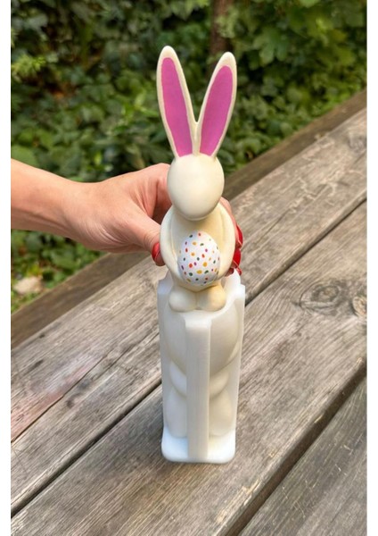 Beyaz 3D Tavşan Silikon Mum Kalıbı, Şık ve Kullanışlı Tasarım fiyatları