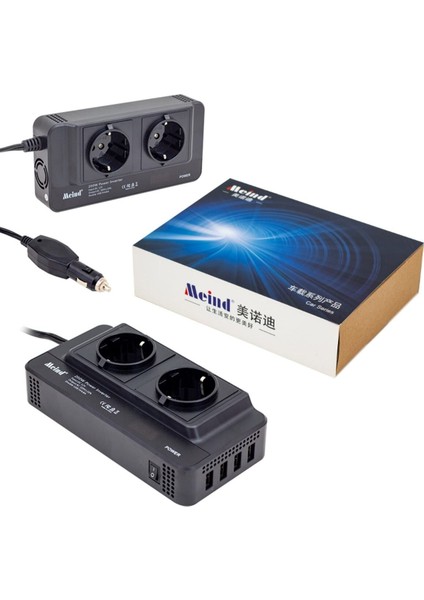 12V'DEN 220V'E Çeviren 200W Usb'li Taşınabilir Invertör fırsatları