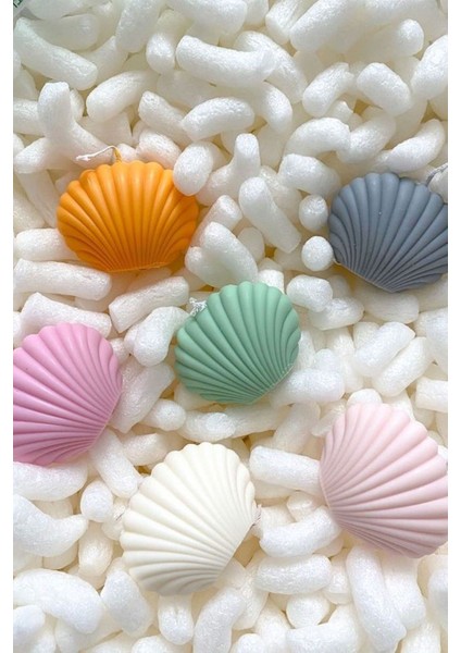 Yeşil Istiridye Dekoratif Mum, Nişan ve Mevlid Için Şık Hediye modelleri