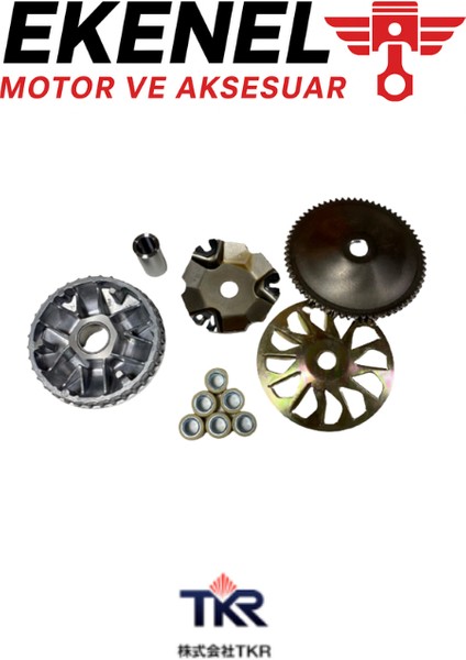 Honda Spacy 110 Ön Varyatör Seti Komple Tkr