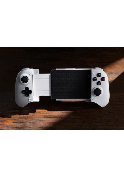 Ultimate Bluetooth Mobile Game Controller Beyaz Android Hall Effect Joysticks ve Hall Triggers