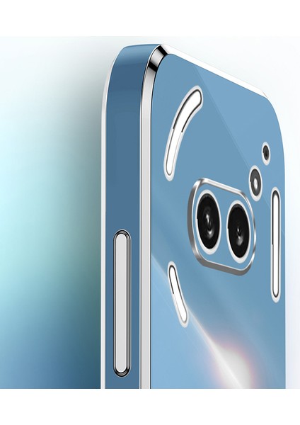 Xınlı For Nothing PHONE(2A) Cover Galvanik Halka Ayaklı Yumuşak Tpu Telefon Kılıfı-Beyaz (Yurt Dışından) fırsatları