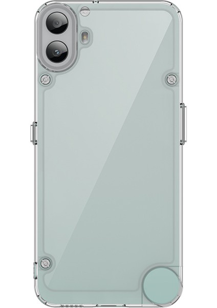 For Nothing Cmf Telefon 1 Darbeye Dayanıklı Kılıf Tpu+Akrilik Koruyucu Şeffaf Telefon Kılıfı-Şeffaf (Yurt Dışından) fiyatları
