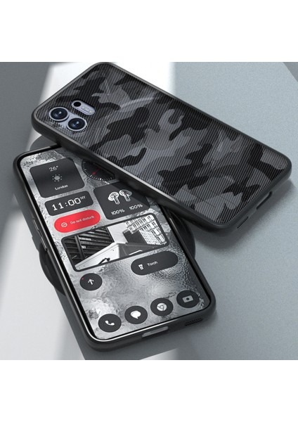 Ibmrs For Nothing Telefon(2)Kılıflar Darbeye Dayanıklı Tpu+Pc Telefon Kılıfı Ince Uyumlu Kabuk-Sanatsal Kamuflaj (Yurt Dışından) indirimleri