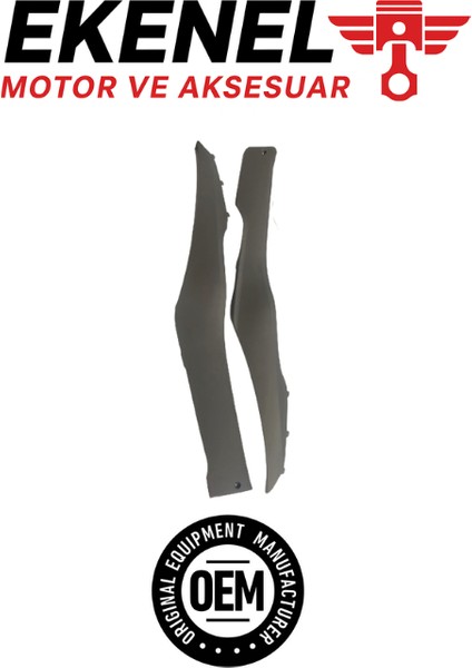 Honda Spacy 110 Marşpiyel Takım Açık Gri Oem