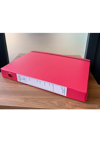 Reçete Arşiv Kutusu 10LU Paket Kırmızı 40 x 29 x 5 fiyatları