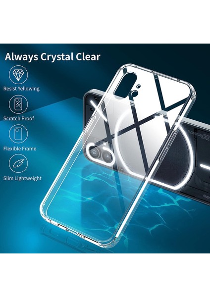 Nothing Phone Için Şeffaf Cep Telefonu Kılıfı(2)Düşmeye Karşı Darbeye Dayanıklı Tpu+Pc Ince Hibrit Kılıf (Yurt Dışından) fiyatları