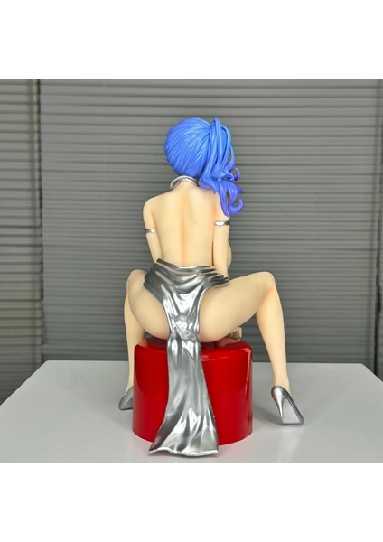 Azur Louis Figür Oturma Pozisyonu Aziz Teyze Iki Boyutlu Güzellik Modeli Figür Süsleri (Yurt Dışından) modelleri