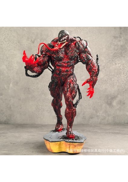 Avengers Serisi Kırmızı/siyah Venom Ayakta 30CM Büyük Figure Modeli (Yurt Dışından)