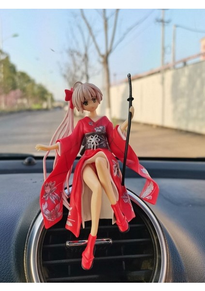 Iki Boyutlu Yuanno Sora Kasuhino Qiong Figürü Kimono Qiong Kız Çevresel Modeli (Yurt Dışından)