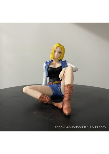 Dragon Ball Figürü Oturan Denim Süsleme Modeli Ev Doğum Günü Hediyesi (Yurt Dışından) modelleri