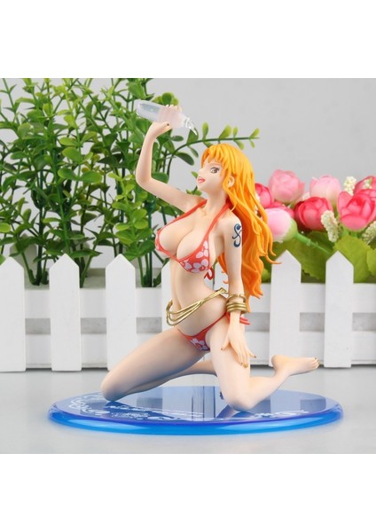 One Piece Güzel Kız Mayo Nami Içme Su Diz Çökme Mayo Kutulu Figür (Yurt Dışından) indirimleri