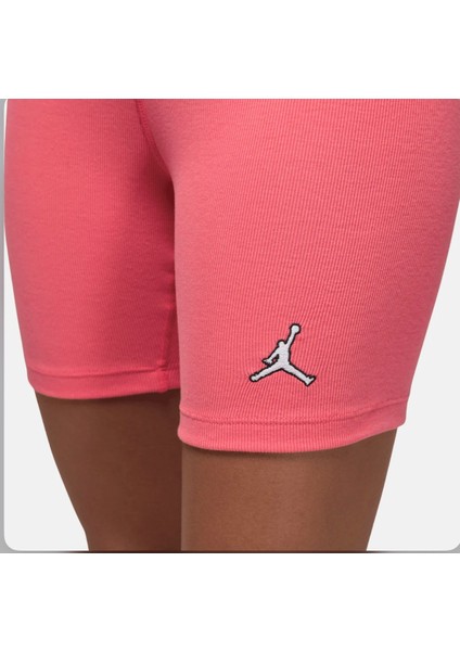 Air Jordan Women's Ribbed Bike Shorts DZ3180-894 fırsatları