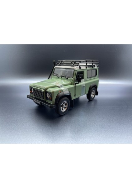 Koleksiyontutkusu 1/24 Ölçek Land Rover Defender Model Araba