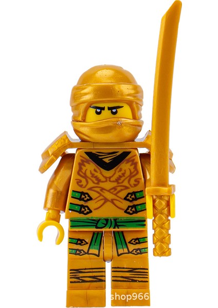 Uzun Ninja Uzay Savaşçısı Süper Kahraman Askeri Şekil Yapı Taşı Montaj Oyuncak (Yurt Dışından)