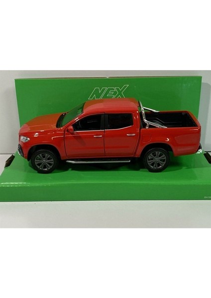 1:24 Ölçek Mercedes Benz x Class Kırmızı modelleri