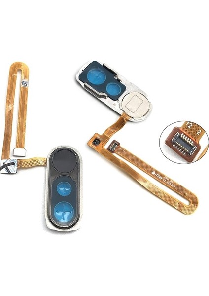 Xiaomi Mi Poco F1 Mi Pocophone F1 Parmak Izi Tarayıcı Dokunmatik Sensör Ana Düğme Flex Kablo + Kamera Çerçevesi