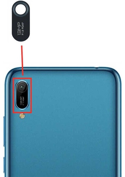 Huawei Y6 Pro Uyumlu Kamera Camı