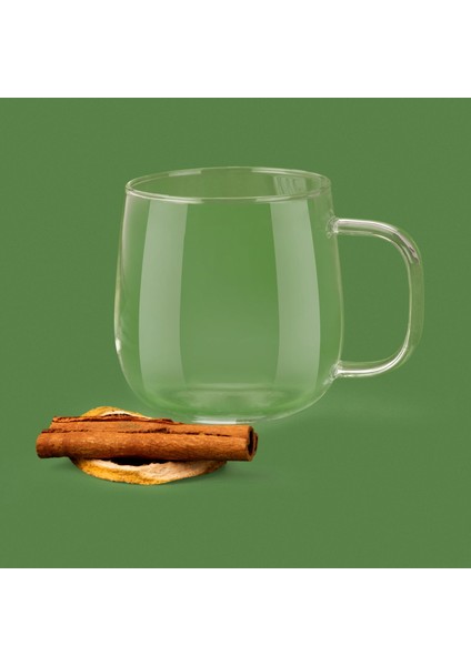 Borosilikat Cam Kupa - Şeffaf - 490 ml fırsatları