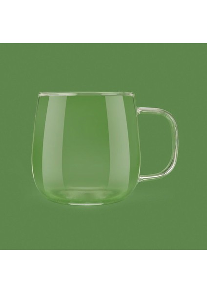 Borosilikat Cam Kupa - Şeffaf - 490 ml indirimleri
