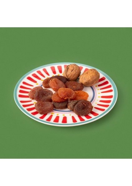 Evidea Kitchen Bon Appetit Tatlı Tabağı - Renkli - 19 cm